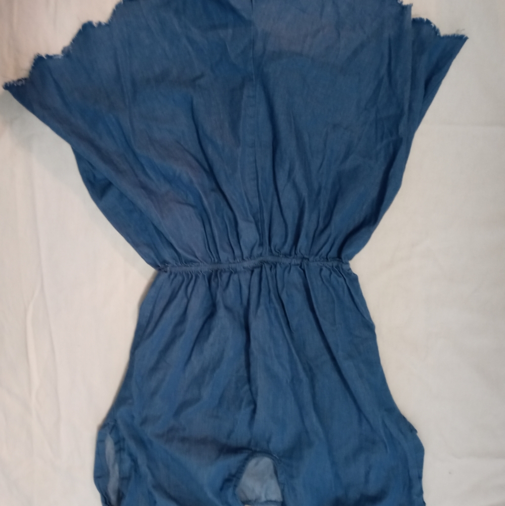 Jean romper - Picture 2 of 2